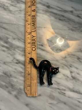 Heidi Daus Scaredy Cat Black Cat Pin - Pre-Owned